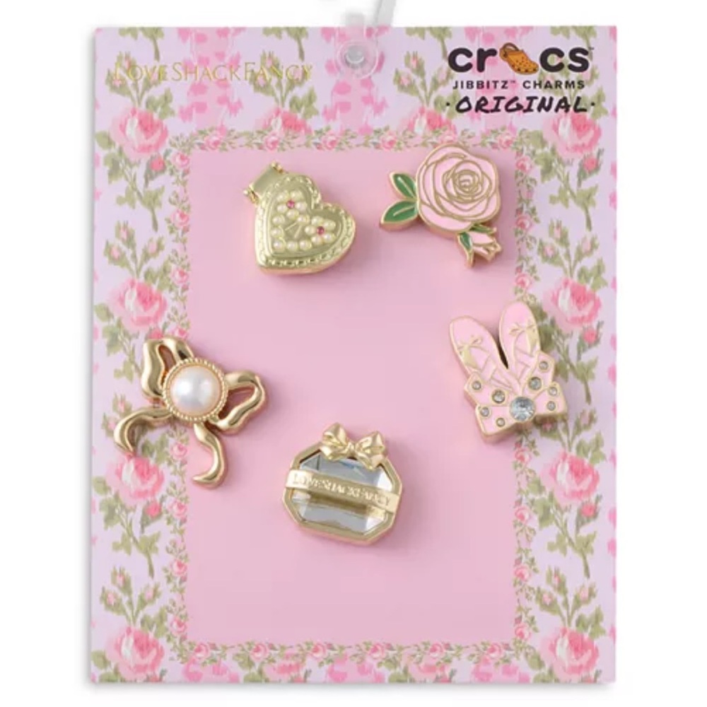 LoveShackfancy X Crocs 5-Pack of Icon Jibbitz Charms
